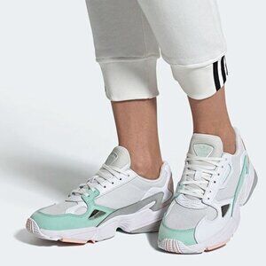 NEW Adidas Original‎ FALCON Cloud Mint Sneakers